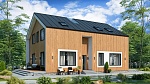 Энергоэффективный каркасный дом "Фламандия"